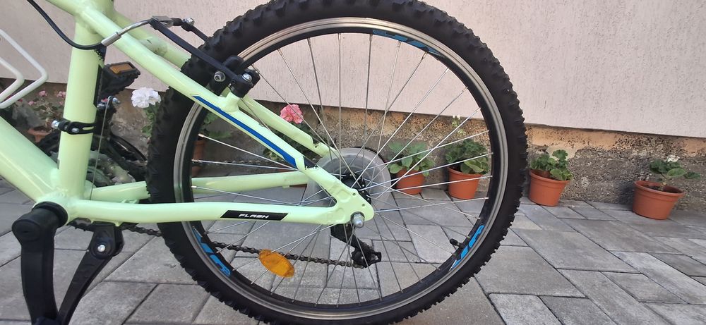 Bicicleta x-fact flash verde