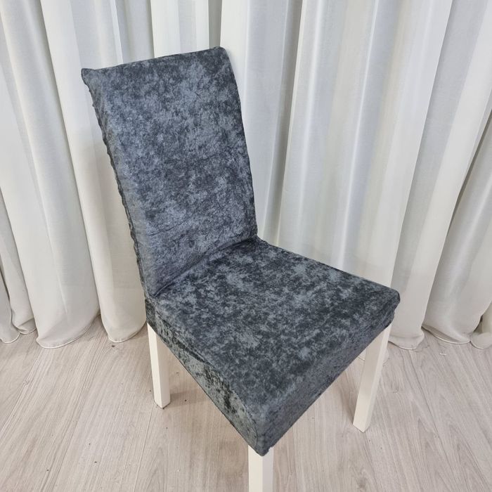 Set 6 huse scaun catifea