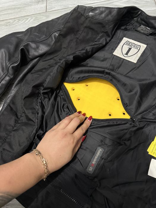 Geaca moto unisex highway 1 piele