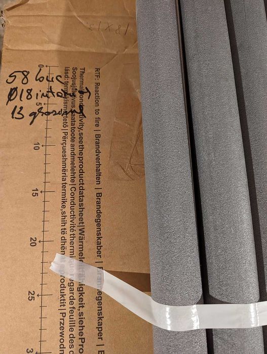 Izolatie tevi (Armacell tubolit)