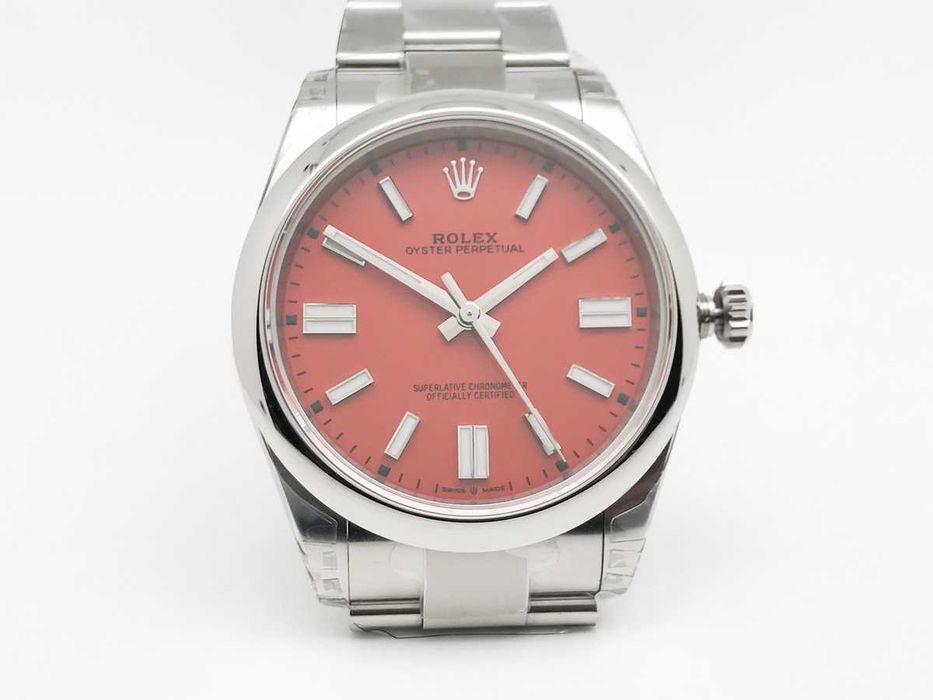 Rolex Oyster Perpetual 124300 41mm Червен циферблат – реални снимки – Sofia