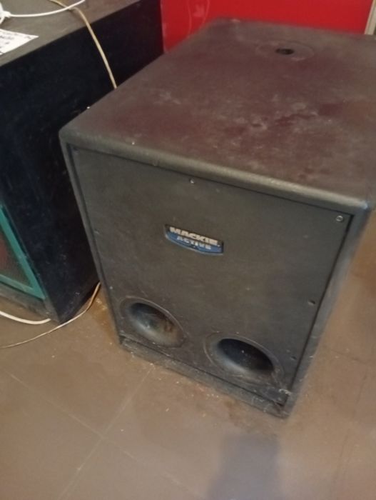 Incinte (cutii ) boxe,subwoofer ,,Mackie" ,Das" stare buna,fără difuzoare,livrez gratuit constanta ,in anumite condiții ltrimit și în tara