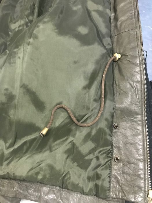 Естествена кожа мъжка шуба