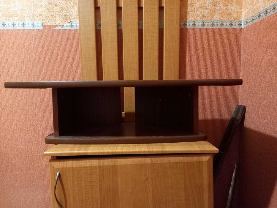 Полка навесная ДСП шоколад