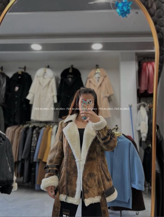 Цена на едро Кожух от агнешка кожа