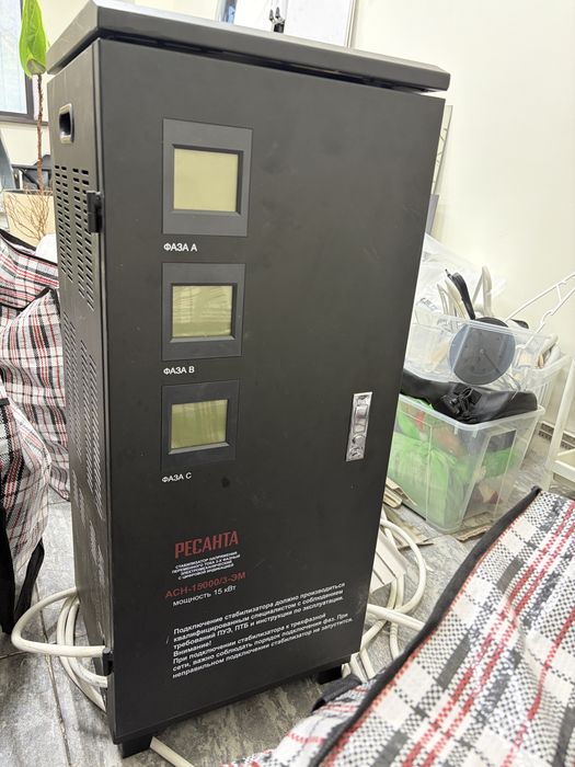 Стабилизатор Ресанта АСН-15000/3-ЭМ