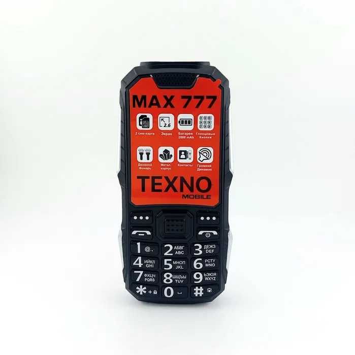 Texno Max 777 (Новый+Гарантия+Скидка) Nokia Knopka New-2025! Tank