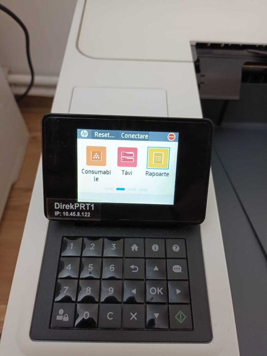 Imprimante multifunctionale HP LaserJet Managed MFP E62655 si E60055.