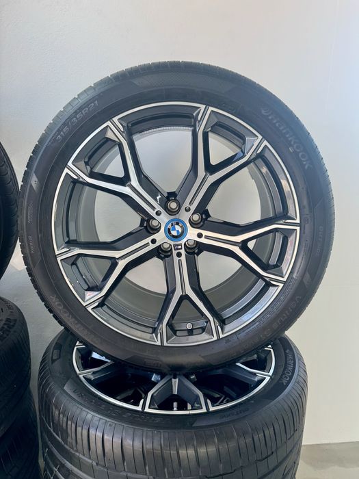Jante Bmw X5 X6 R21 G05 G06 M741 Noua Originale Hankook de vara 2024