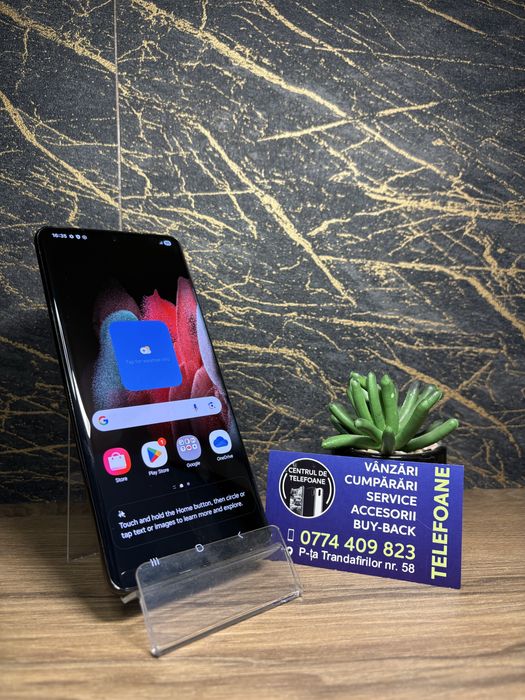 Samsung Galaxy S21 Ultra/128GB/Garantie 2Ani Centrul de Telefoane/Rate