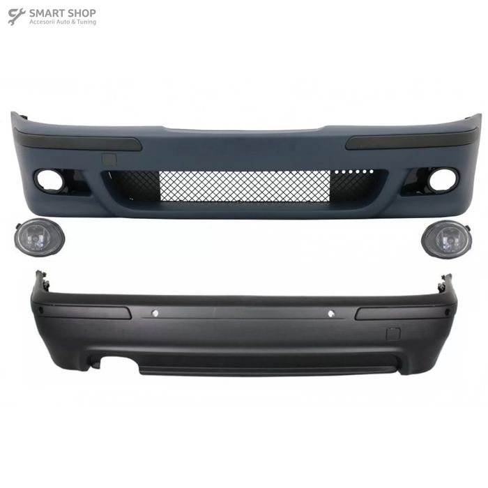 Pachet Exterior BMW Seria 5 E39 (1995-2003) cu Proiectoare Crom M5 Des