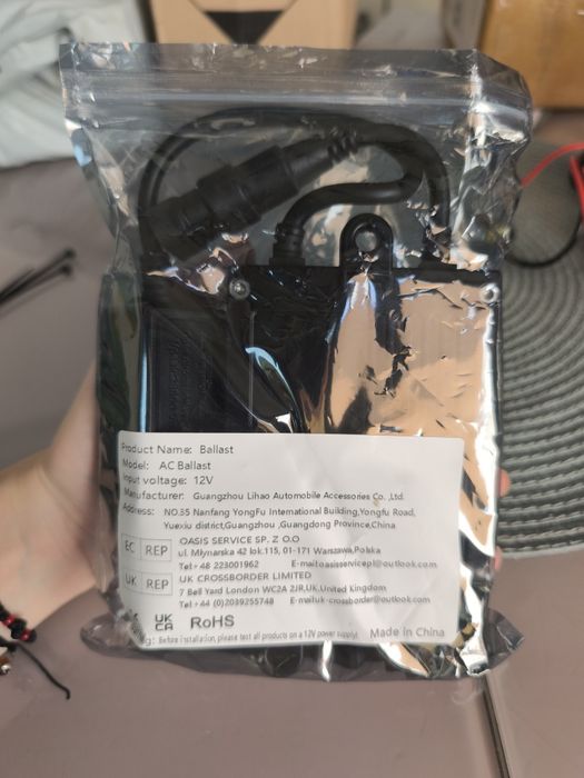 Kit xenon ballast auto 1000w cu becuri 6000k instalație completă