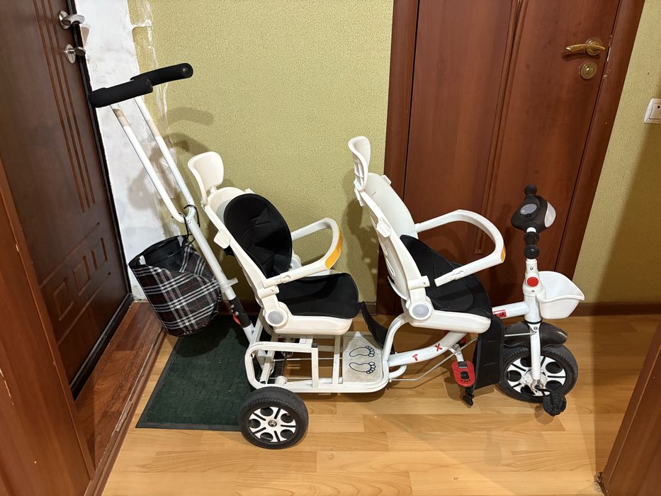 Велосипед для двойни