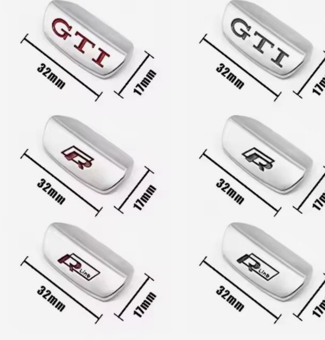Емблема GTI  R line за волан на Фолксваген