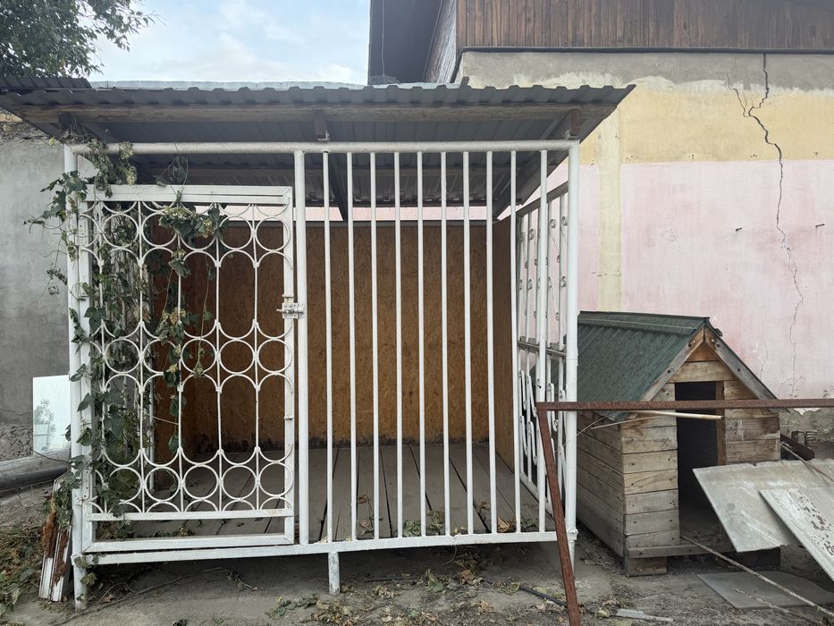 Срочно продам вольер и будку для собаки