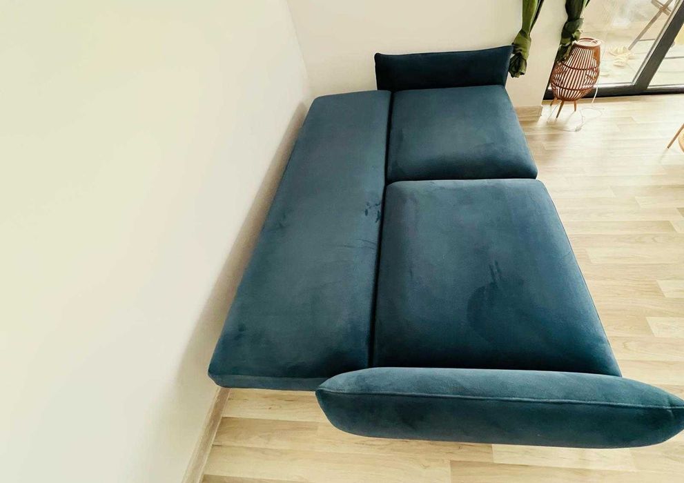 Canapea extensibila  Bellona cu lada de depozitare