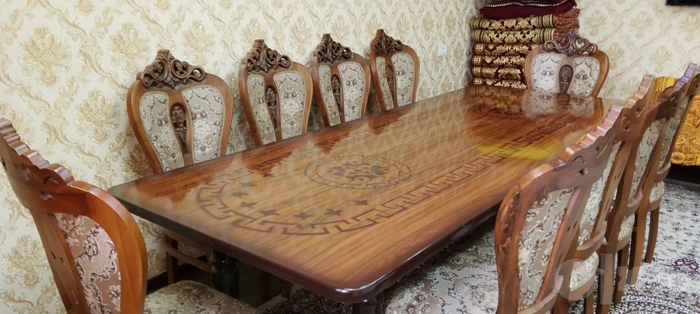 Стол стул комплект 10 киши