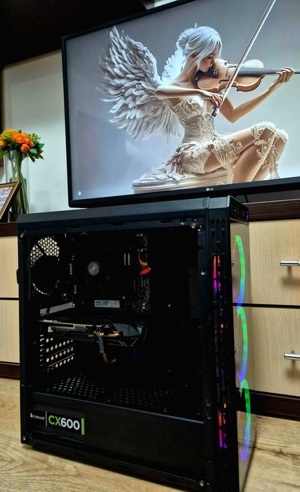 Sistem Ryzen 5 2600, GTX 1060 6gb, SSD, 16 Gb ram, Carcasa RGB
