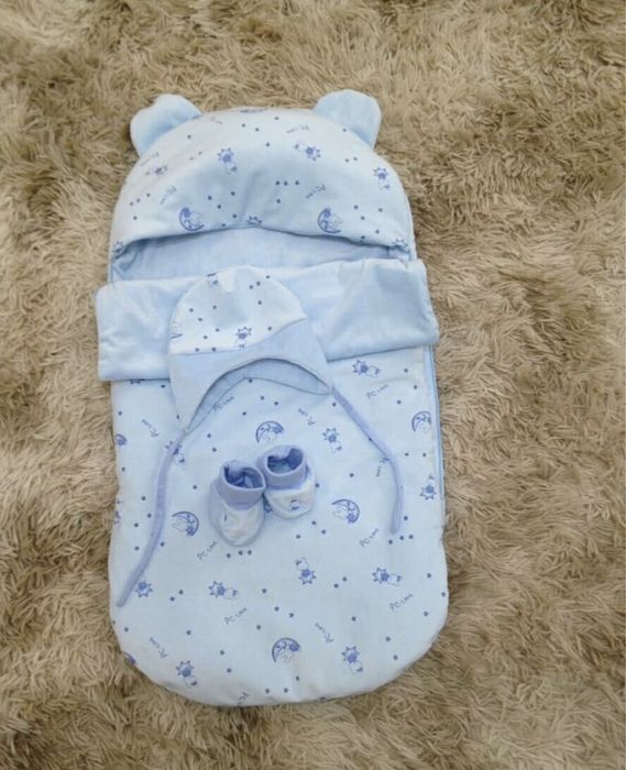 Конверт-кокон на выписку