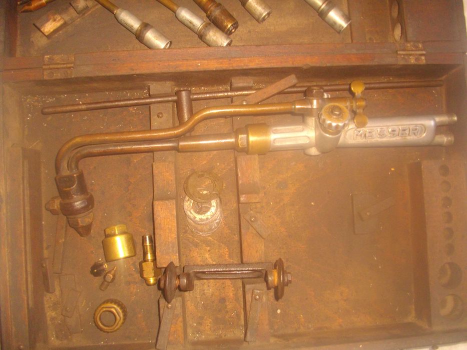 Комплект Резак Газопламъчно Рязане Заваряне Оксижен Кислород Ацетилен