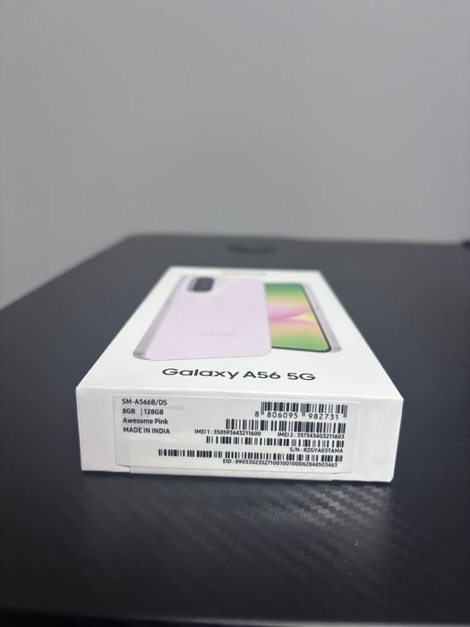 Samsung Galaxy A56 5G – Нов, Запечатан – 8/128GB – Awesome Pink