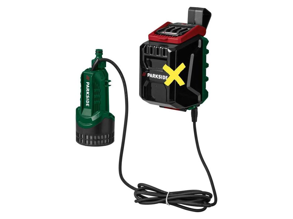 3г.ГАРАНЦИЯ Акумулаторна помпа за вода 20в Parkside