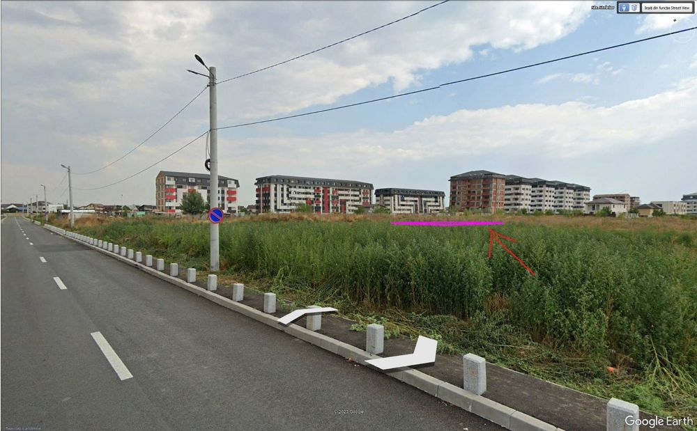 Teren intravilan 408 mp Chiajna – Str. Ilie Petre – toate utilitățile – 800 m Auchan