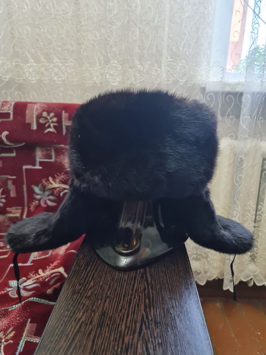 Норковая  Шапка- ушанка