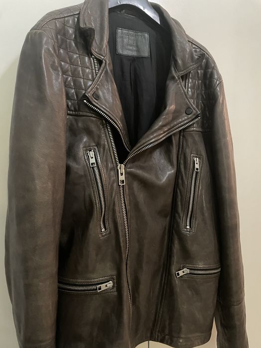 Geaca piele All Saints originala