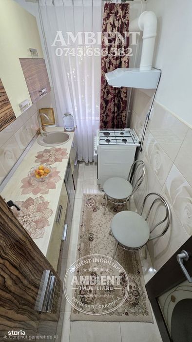 Apartament cu 2 camere, etaj 1, RENOVAT, nemobilat, VASLUI zona SMÂRDA — fotografia 2