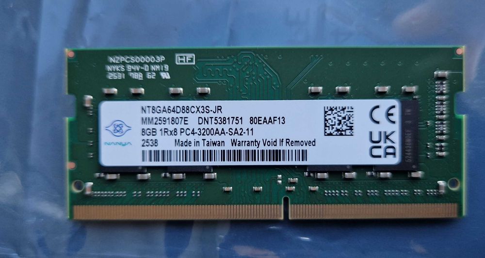 Памет за лаптоп 8GB RAM DDR4 SO-DIMM PC4-3200