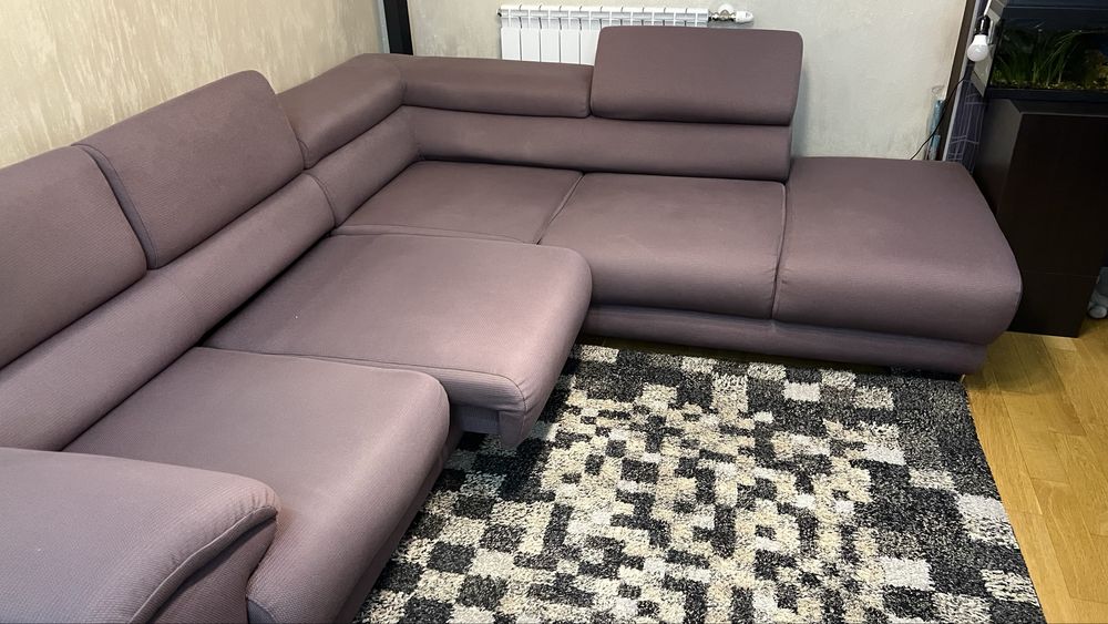 Ъглов диван с релакс функция