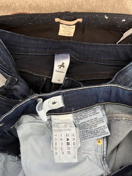 Blugi pentru fete marime 140