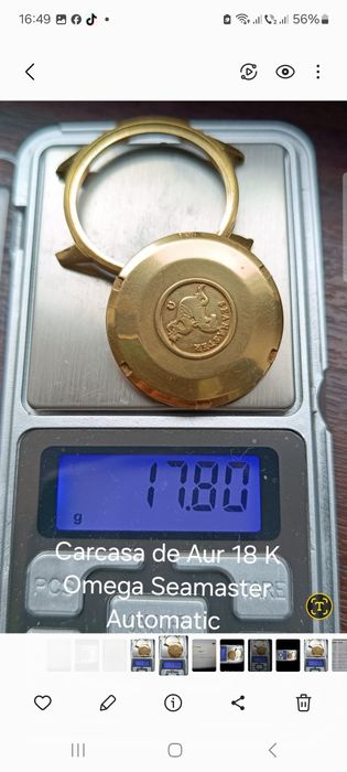 Ceas de Aur 18 K Omega Seamaster Automatic