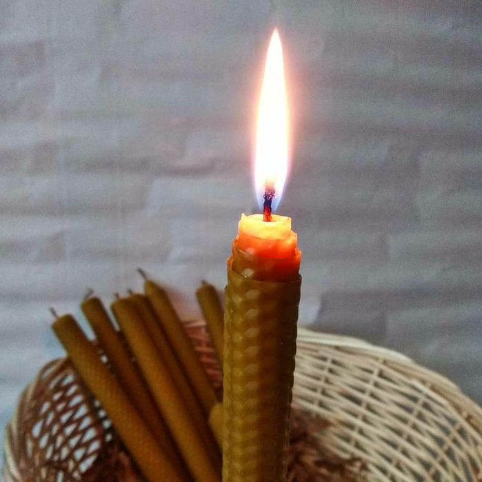 Свечи из натурального воска