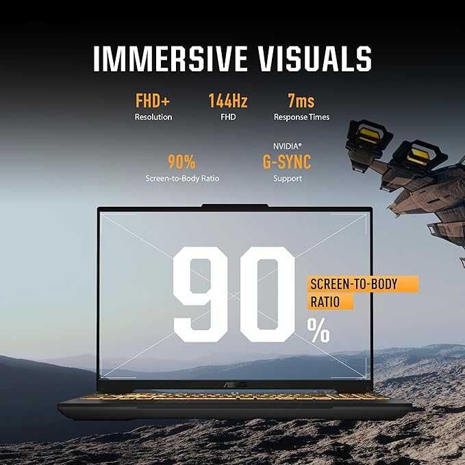 ASUS TUF Gaming F16 intel Core™ 5-210H  DDR5 8GB SSD 512GB 4050 6GB