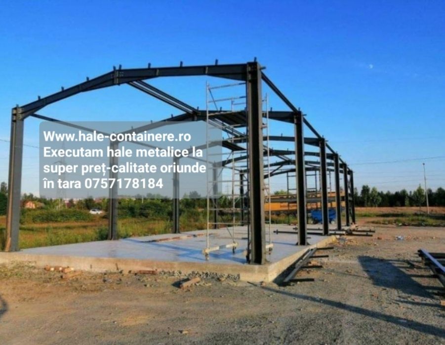 Vand hale metalice la oferta lucram fara avans