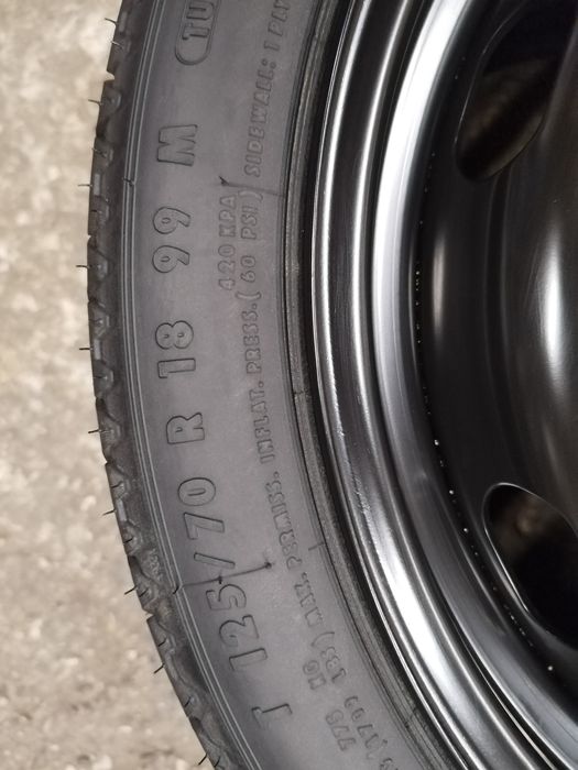 18" Шкода Фолксваген Сеат Ауди 5x112 Резервна Гума Патерица