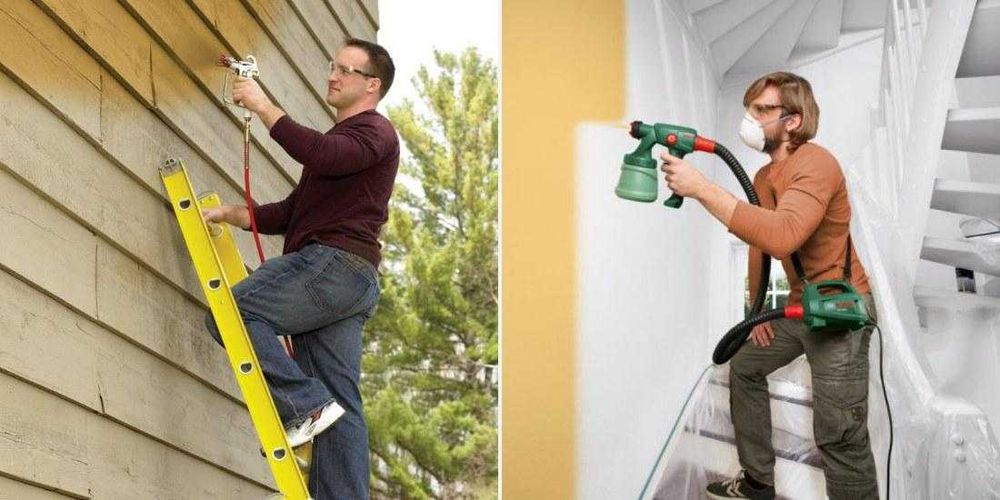 ПРОКАТ БЕЗВОЗДУШНЫЙ КРАСКАПУЛЬТ,Краска Распылитель,Компрессор,Пульвиза