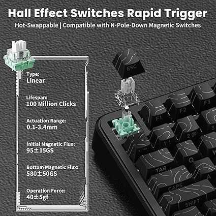 Attack Shark X82 PRO/X820 Ultra Игровая клавиатура 1,4