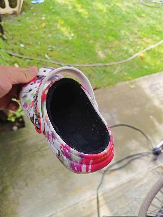 Papuci casa Crocs original copii mărime 31 32  interior căptușit