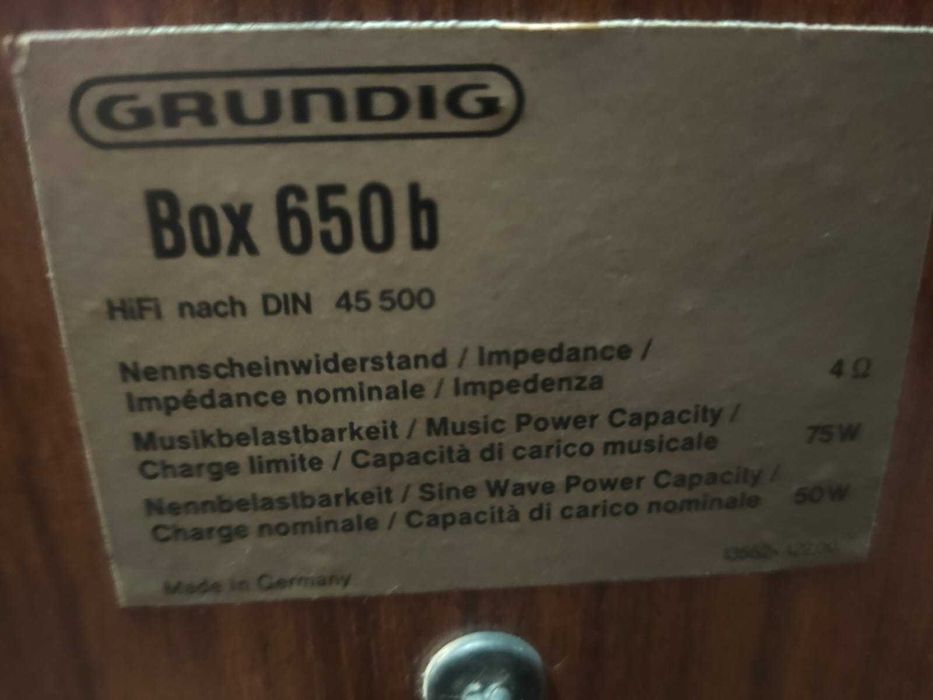 Grundig Box 650b