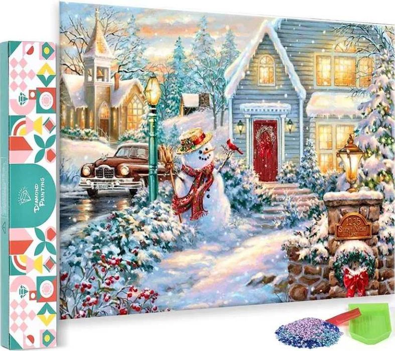 FUUMUUI Направи си сам диамантена картина 5D 35 x 45см