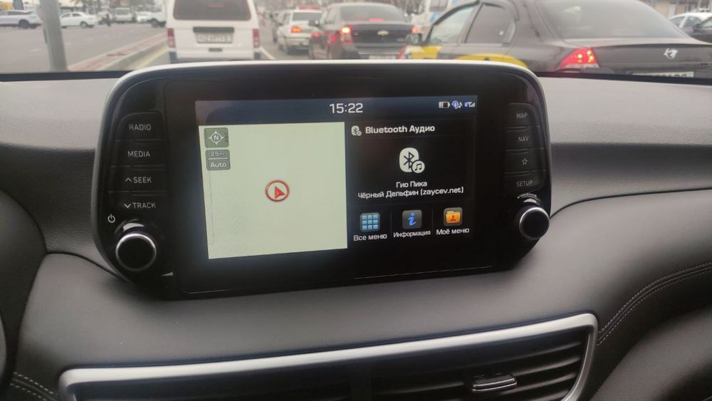 Продам штатный монитор hyundai tucson 3  2020г