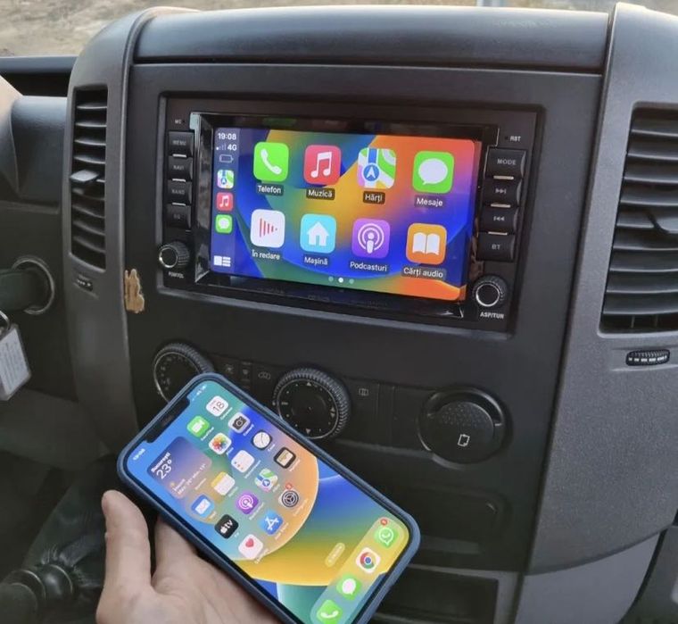 Navigatie Android Carplay Mercedes Aclass Bclass Vito Viano Sprinter