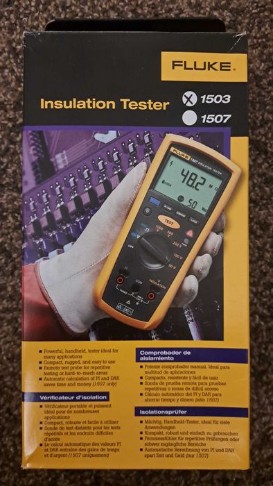 Fluke 1507  Insulation Tester оригинален, нов
