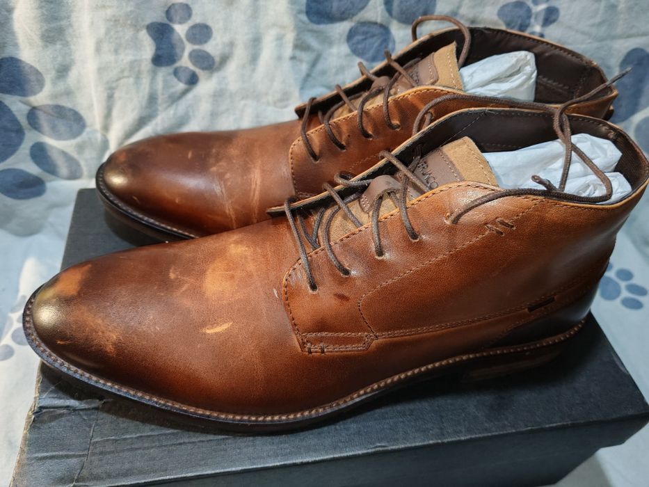 Удобни мъжки кларкове от естествена кожа Oliver Jacob № 45