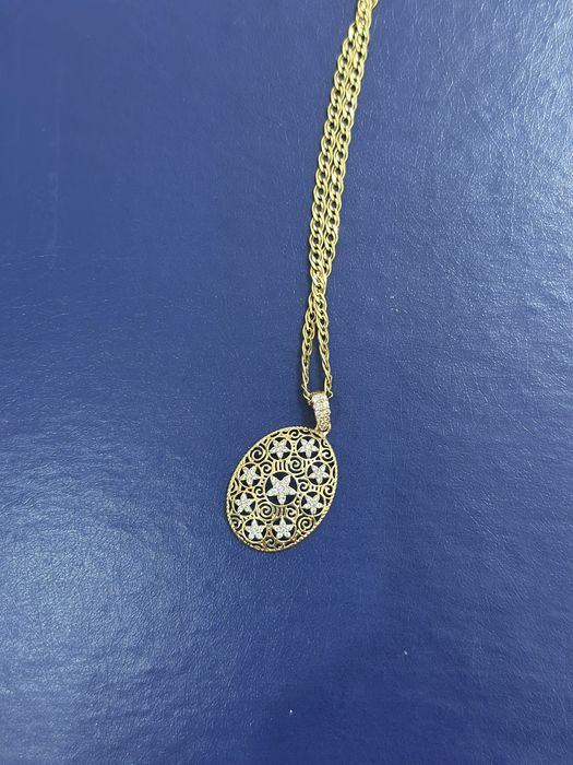 Кулон золотой 585