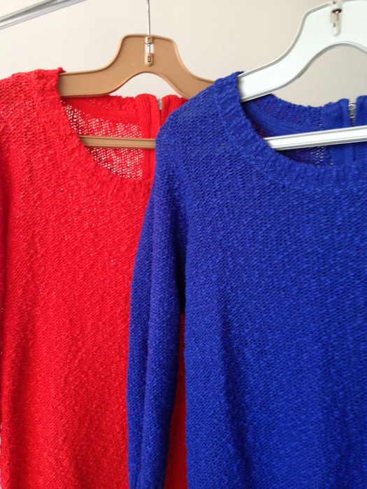 Пуловер  оранжев!