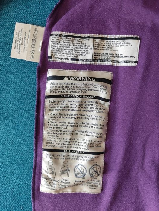 Wrap elastic LennyLamb, Mov Sugilite